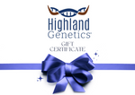 Highland Genetics Gift Card