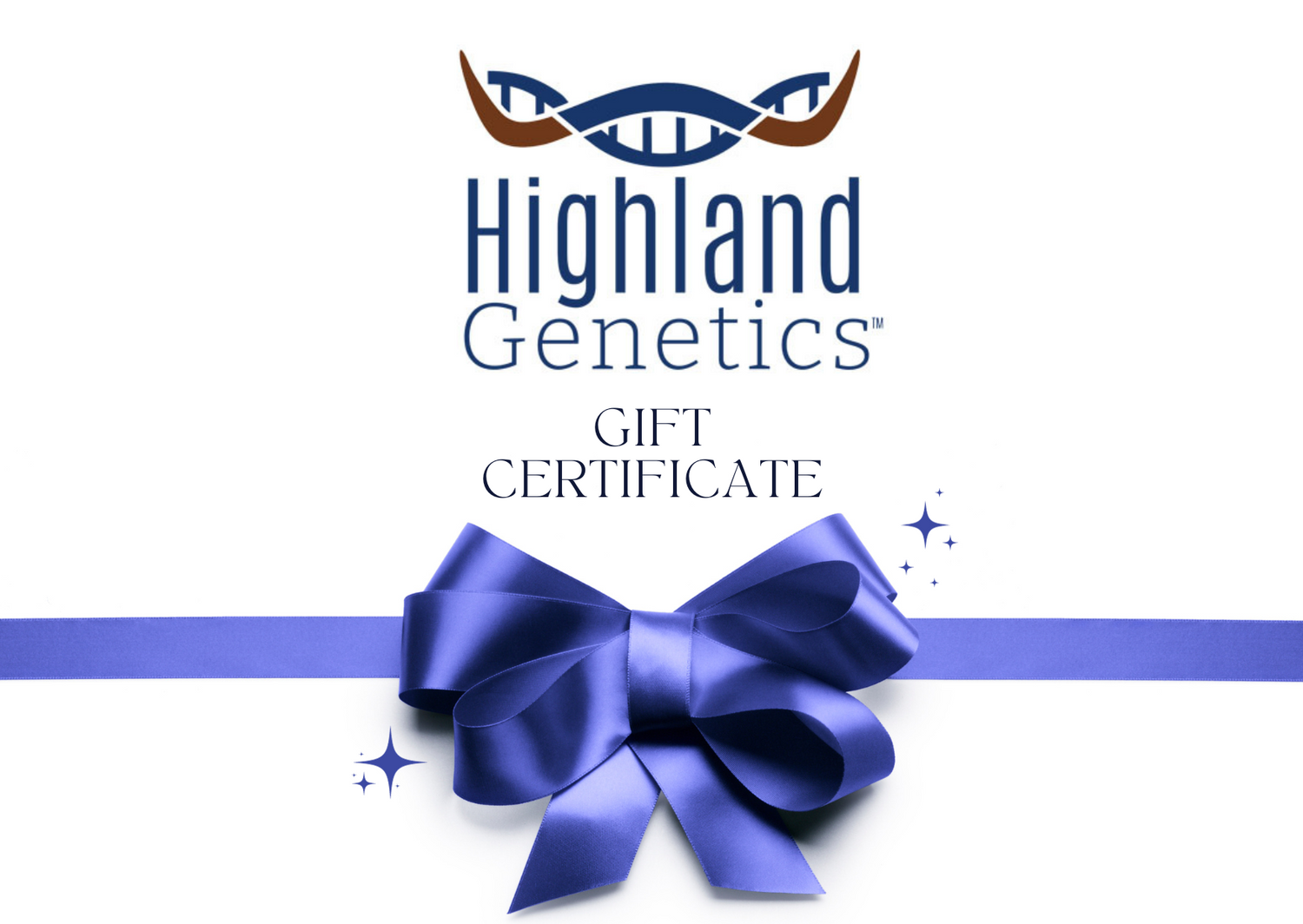 Highland Genetics Gift Card